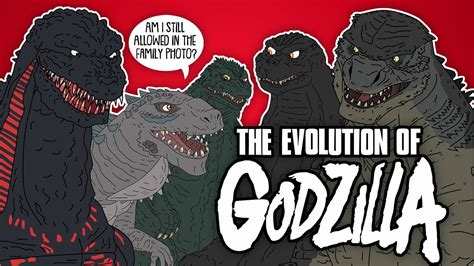 The Evolution Of Godzilla (Animated) .